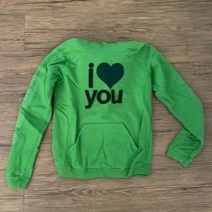 Free city green hoodie only worn once